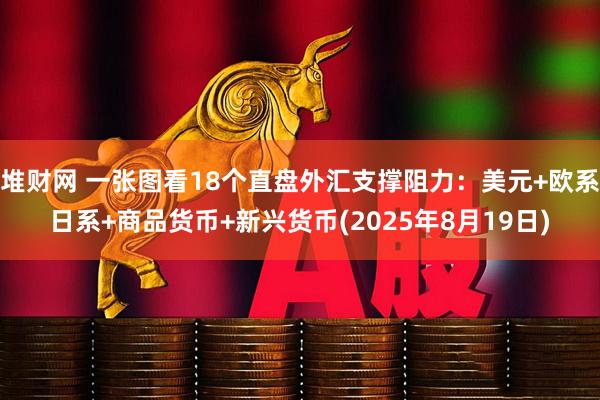 堆财网 一张图看18个直盘外汇支撑阻力：美元+欧系日系+商品货币+新兴货币(2025年8月19日)
